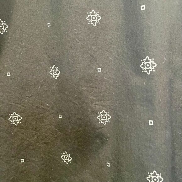 Stussy - Geometric Print LS Shirt - Black - Picture 7 of 7